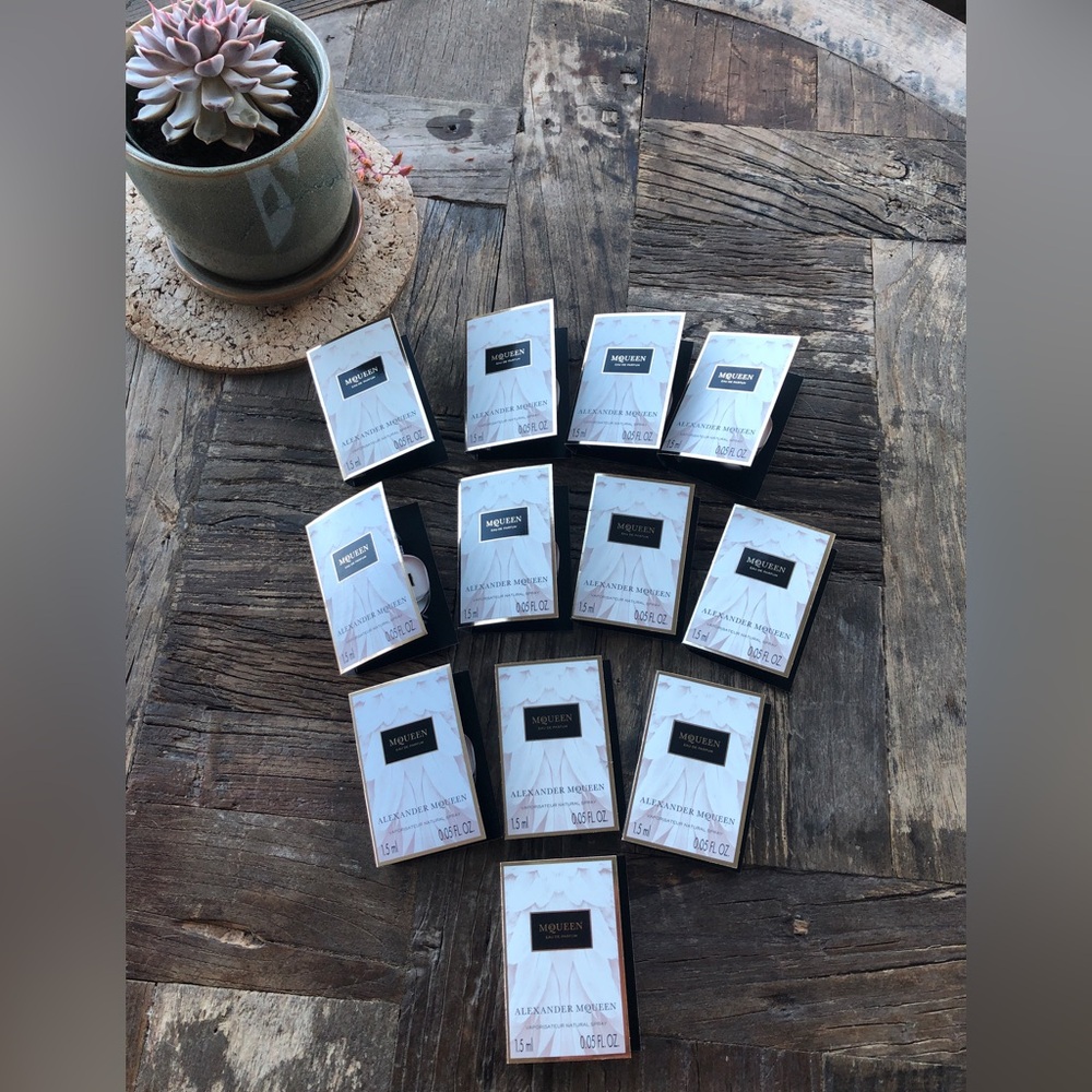 Bundle: 12 Alexander McQueen McQueen EDP 1.5ml Perfume Spray Samples